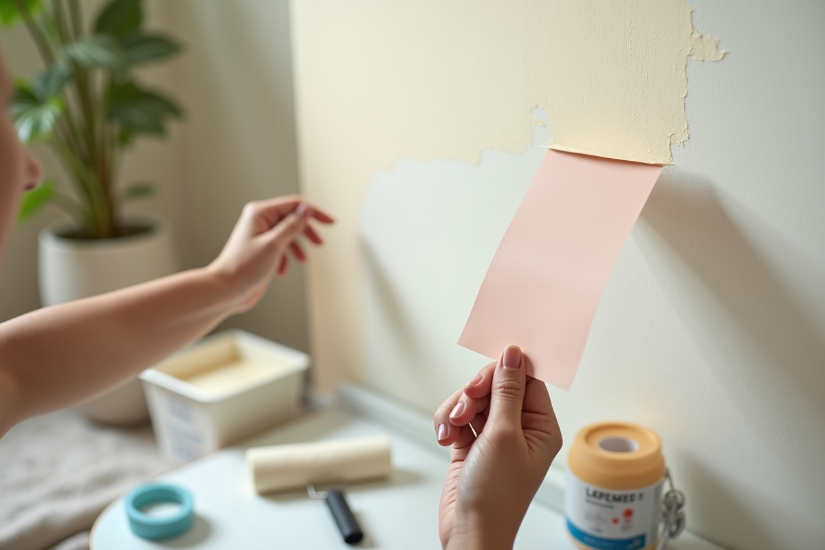 mur peinture